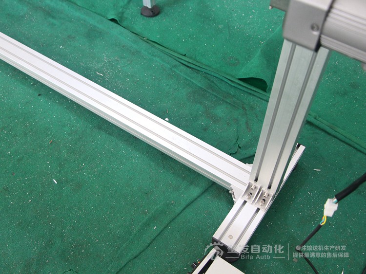 直角電機不銹鋼側板型材支架塑料鏈板線